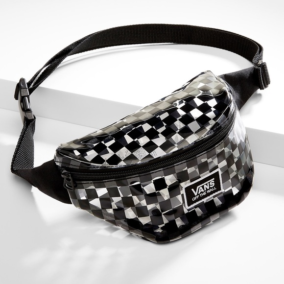 checkered fanny pack vans